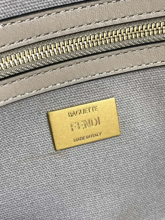 View 7 of Gray Monogram Mini Bag: Luxe Pattern, Gold Hardware, Crossbody