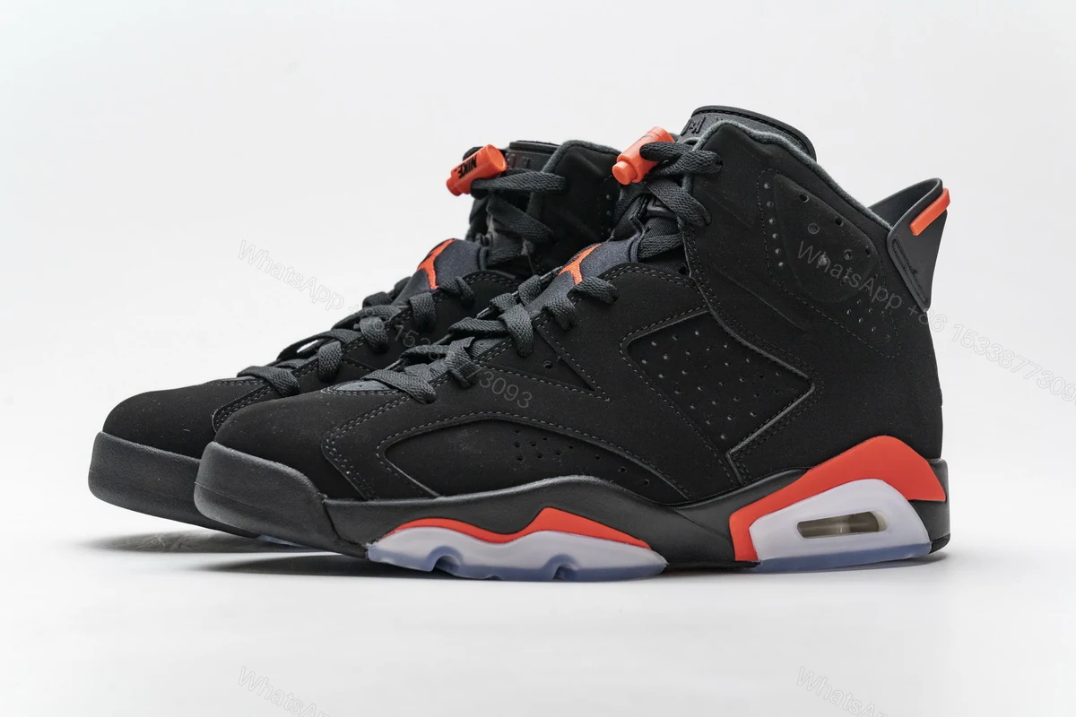 View 4 of Air Jordan 6 Black Infrared 384664-060