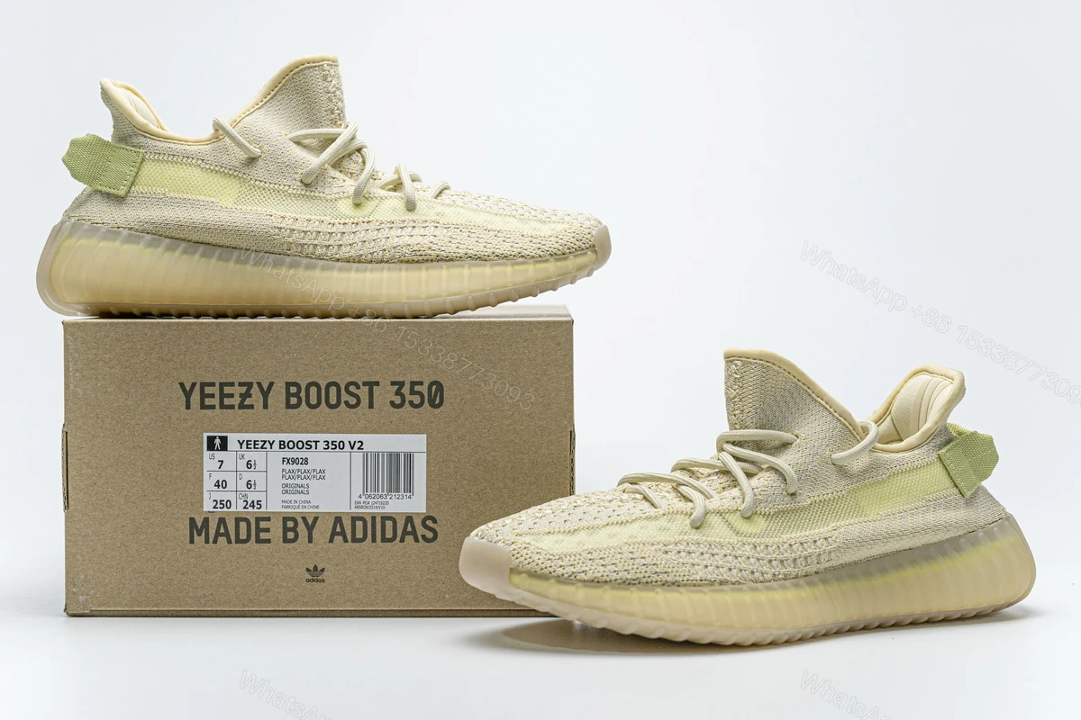 View 10 of Yeezy Boost 350 V2 Flax FX9028