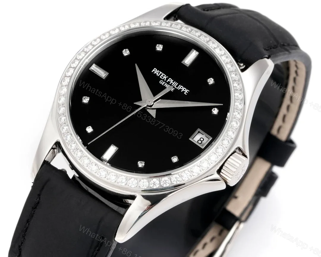 View 5 of Patek Philippe Calatrava 5297 White Gold Black 5297G-001