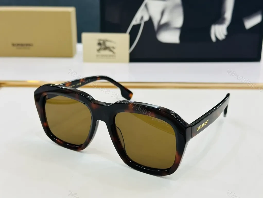 View 9 of Black acetate Bold Geometry Sunglasses - Premium Polarized UV400