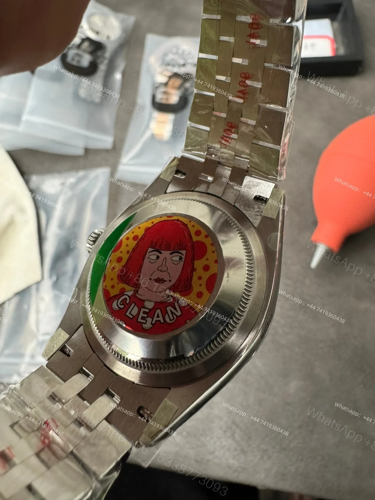 View 6 of Rolex Datejust M126234-0019 1:1 Replica Mother of Pearl Diamond Dial Jubilee 36MM 3235 Movement Super Clone Watch