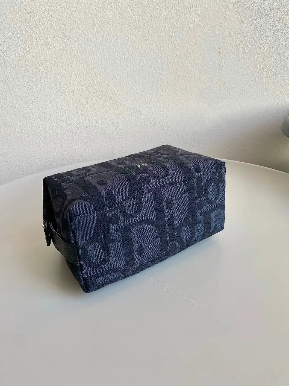 View 4 of Chic Textured Pouch: Luxe Compact Organizer, Dior-Inspired