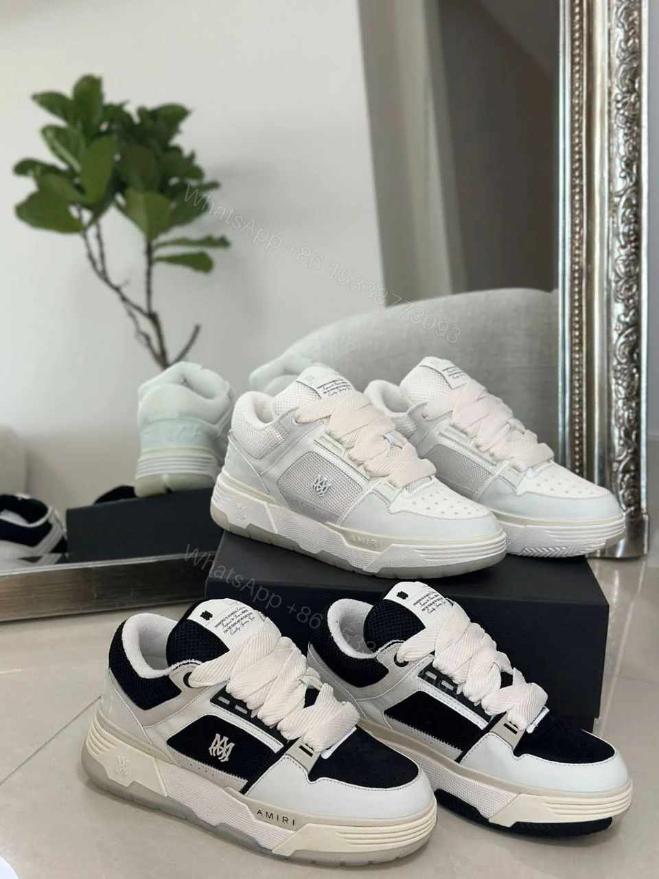 View 5 of AMIRI Low Sneaker Sunset Sakate