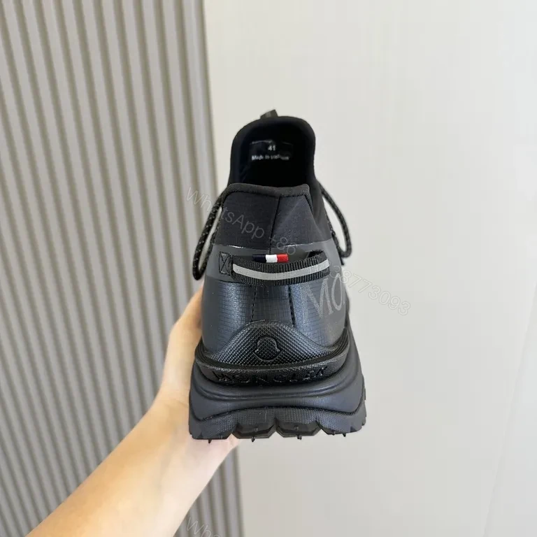 View 7 of Moncler Black Chunky Runner: All-Day Comfort, City Presence