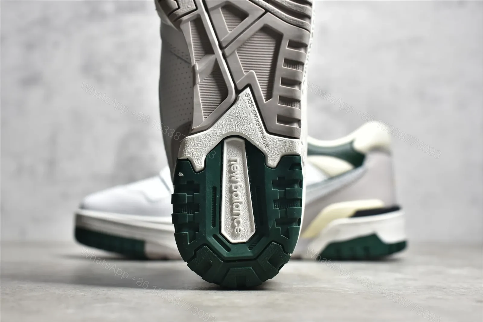 View 9 of New balance 550 White and Green