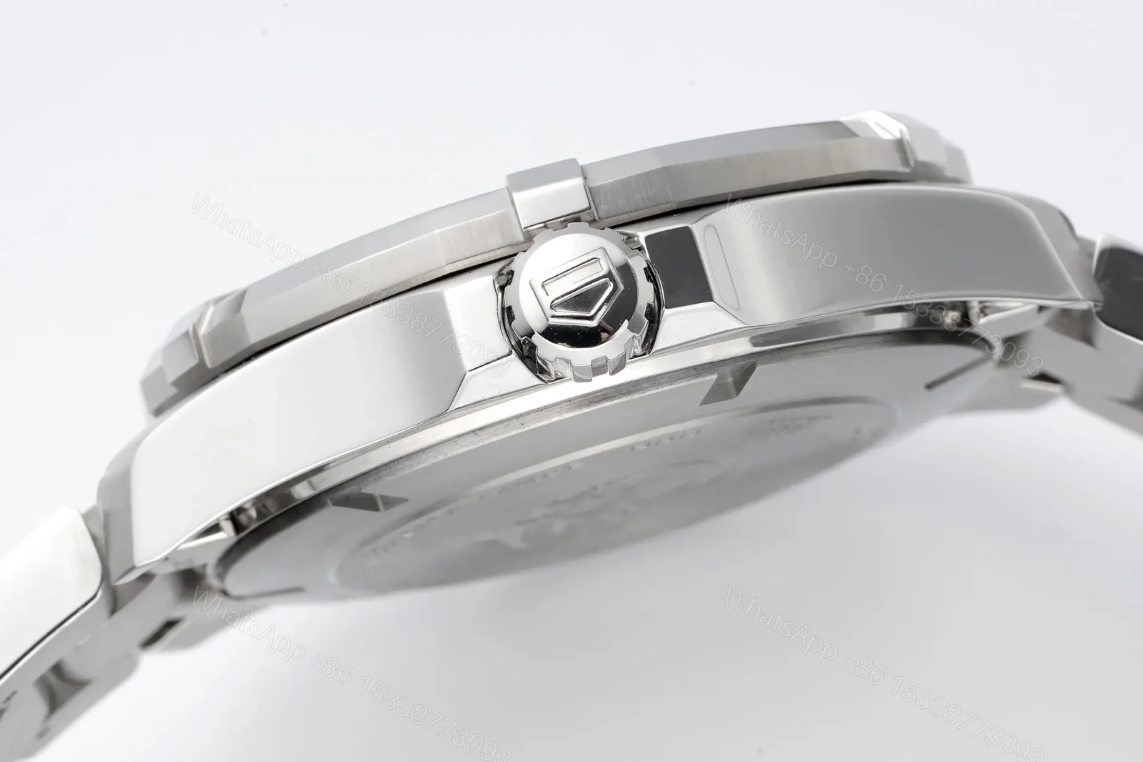 View 4 of Tag Heuer Super Series Watch – Black Dial, Stainless Steel, Casual and Formal Style, 100m Waterproof
