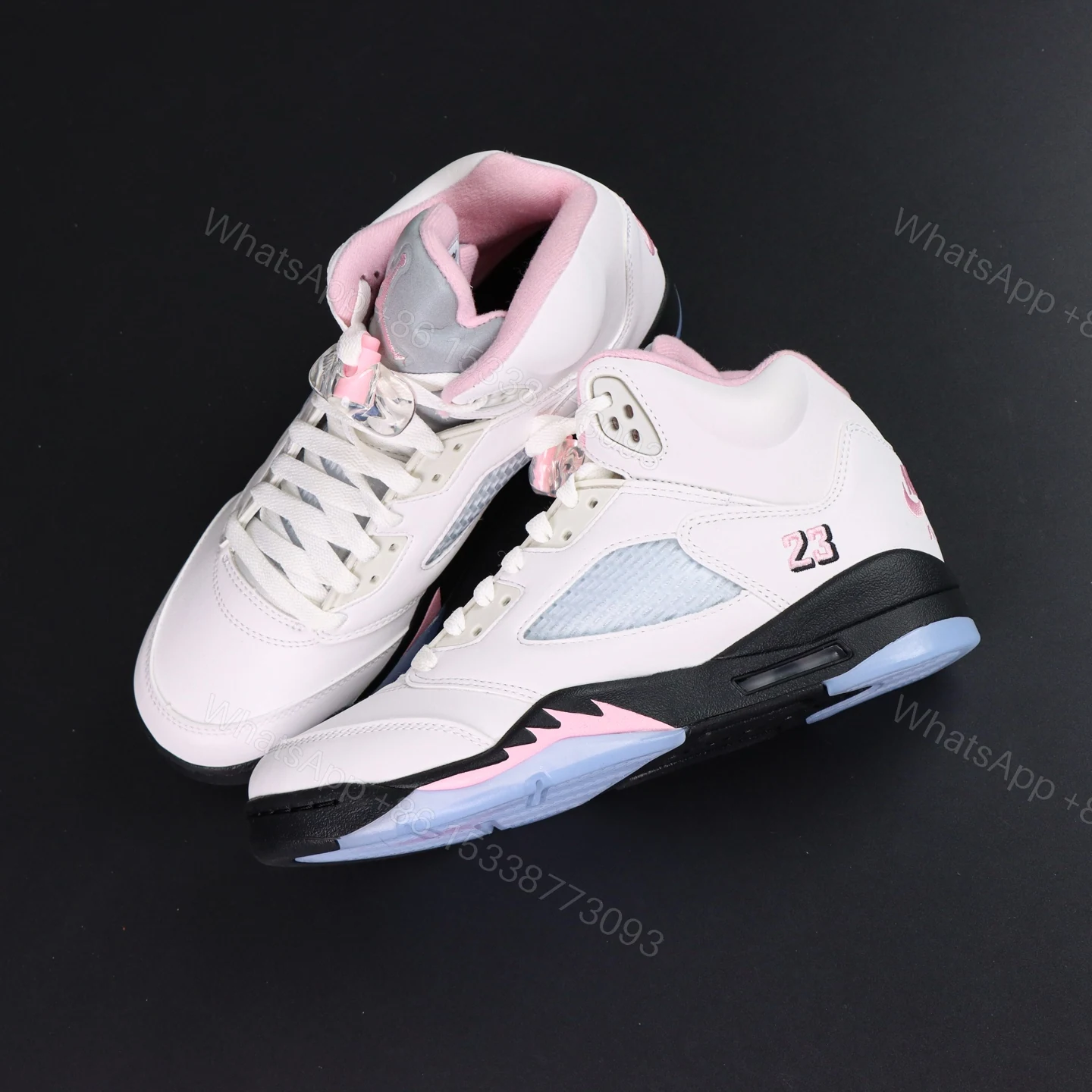 View 7 of Air Jordan 5 Retro Medium Soft Pink Reps