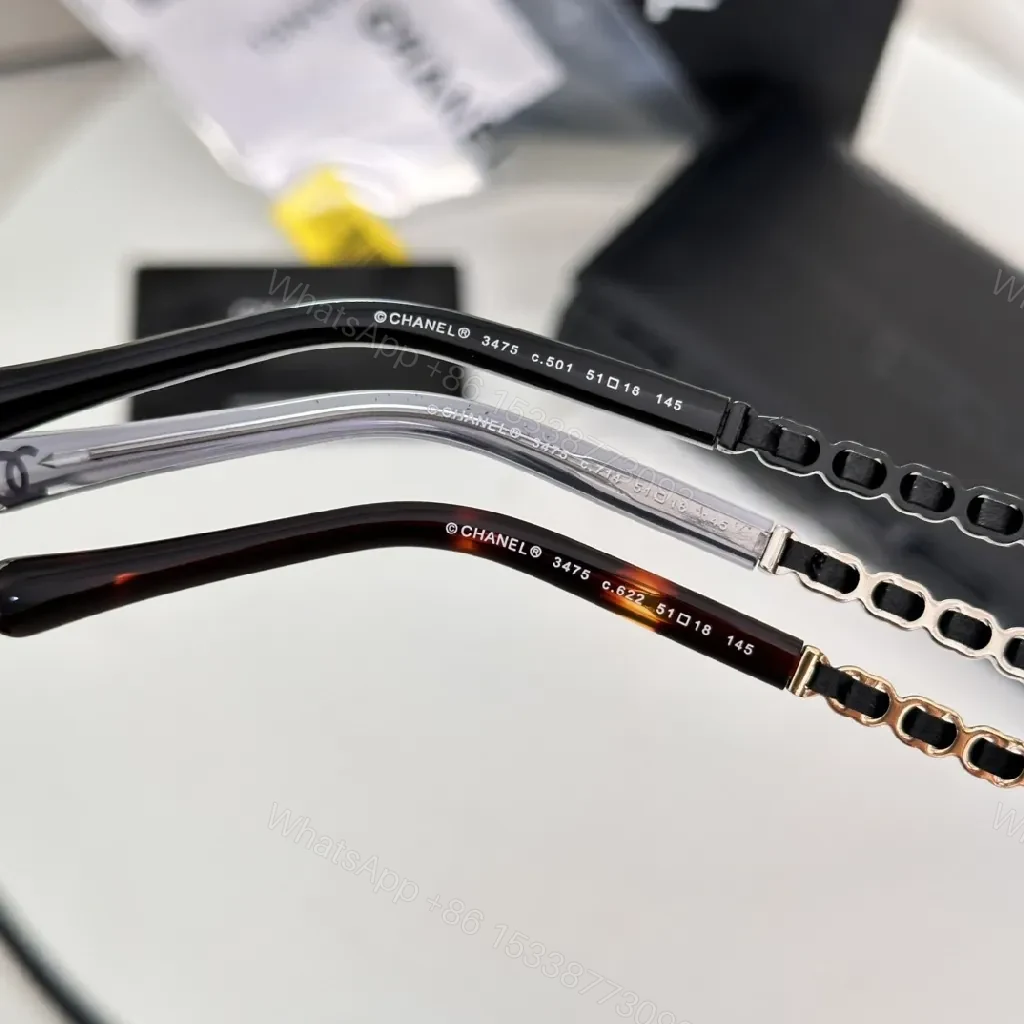View 4 of Chic Eyewear: Premium Acetate Frames with Contrast Texture