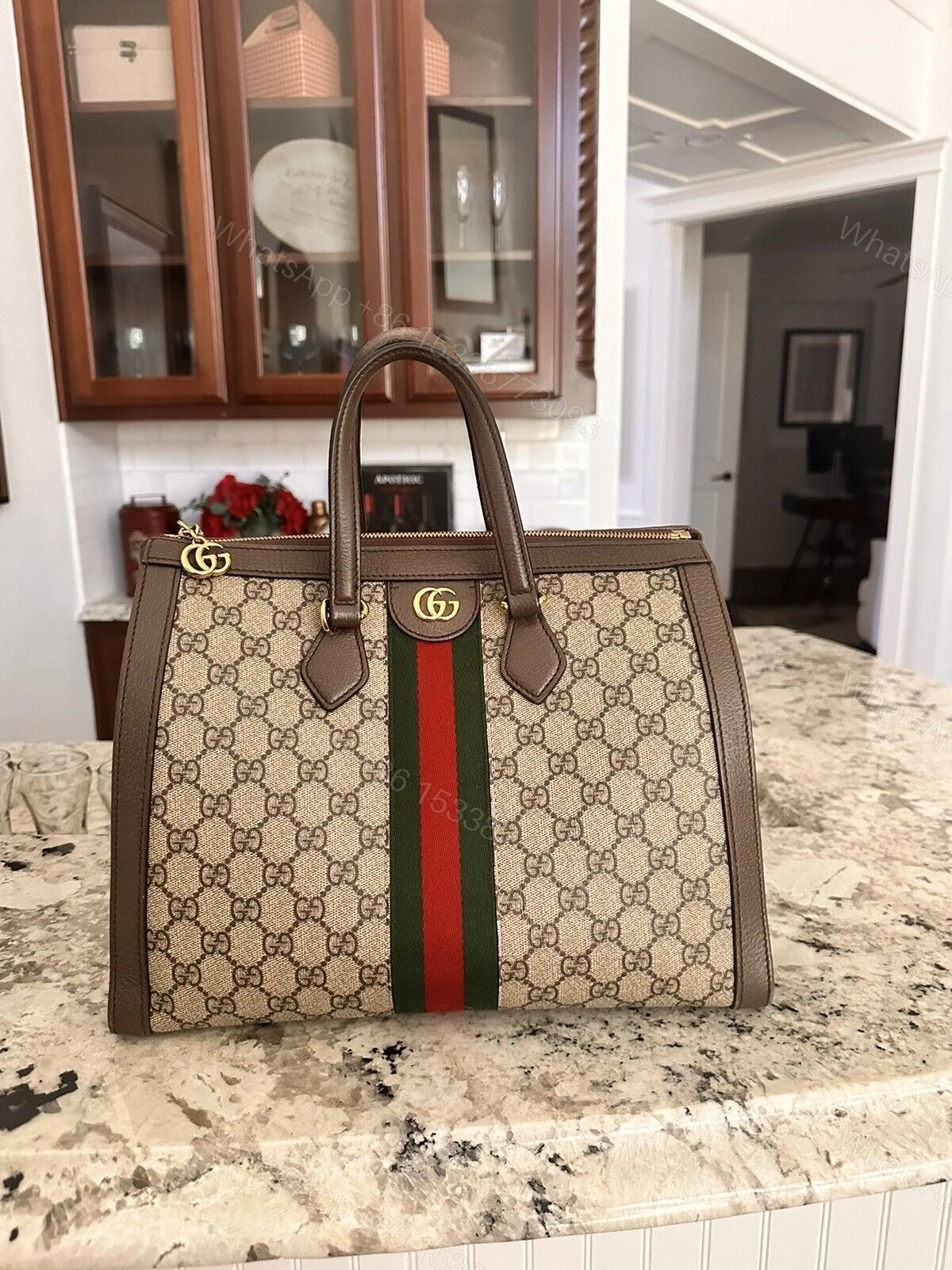 View 5 of First Copy Gucci GG Ophidia Tote Bag for Women