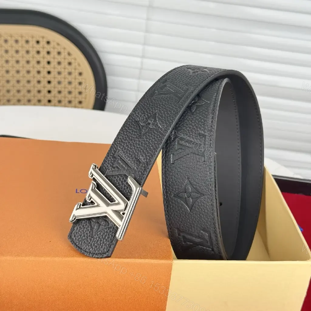 View 5 of Timeless Leather Belt - Full-Grain, Signature Buckle, Luxe Style