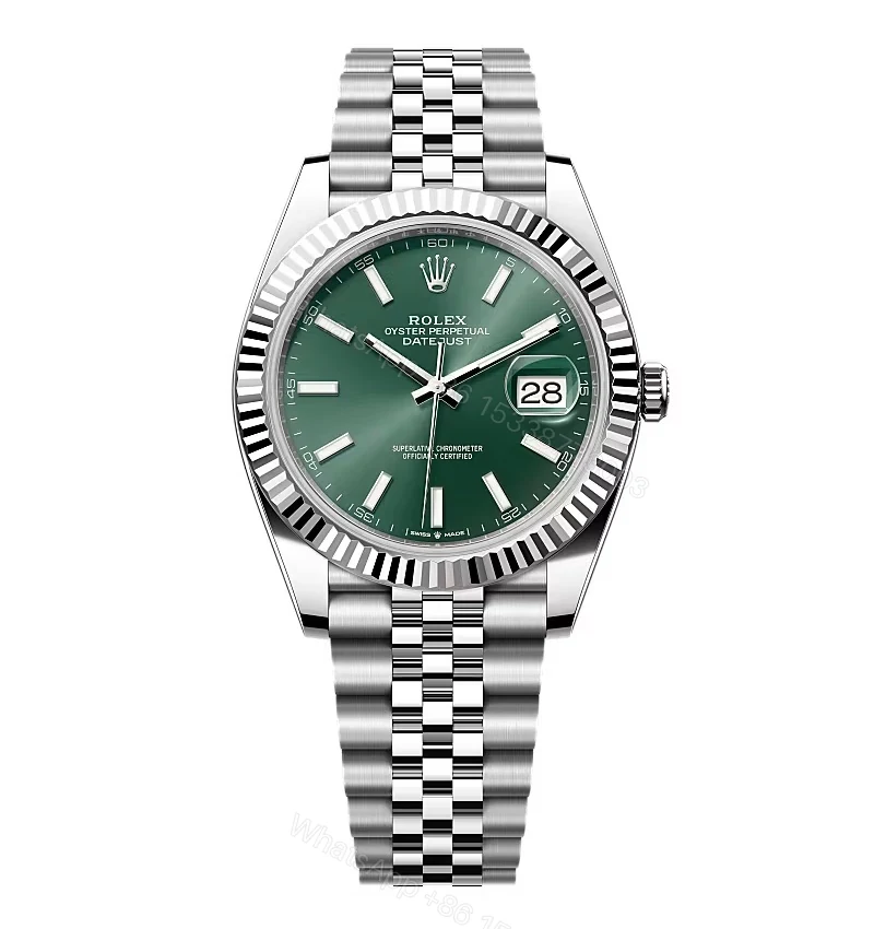 Rolex Datejust Green Dial 126334 Jubilee 41 mm — view 1