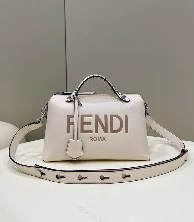 Chic FENDI Structured Micro Bag with Bold Branding — view 1