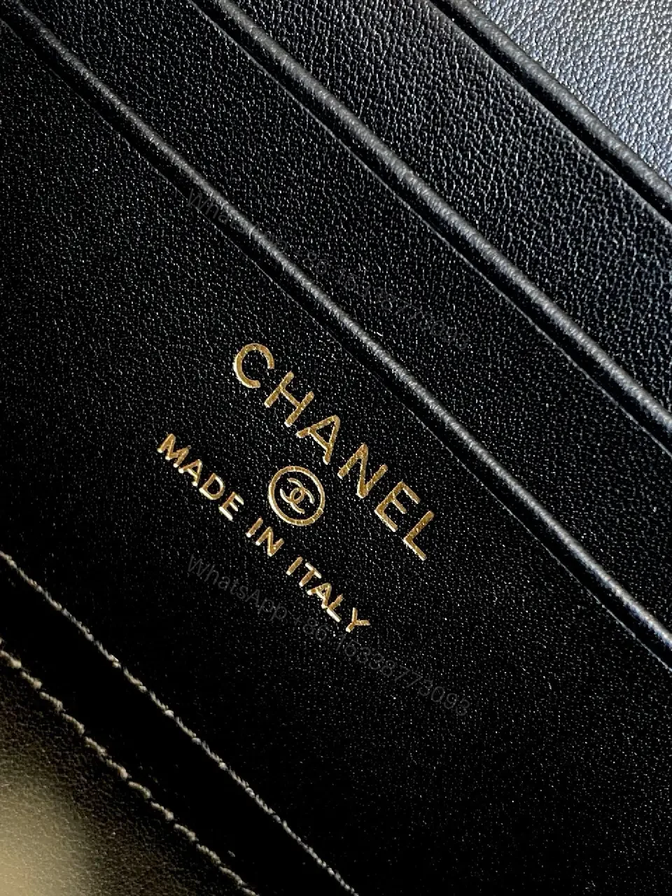 View 3 of Quilted Black Leather Crossbody: Elegant Daily Luxury Bag