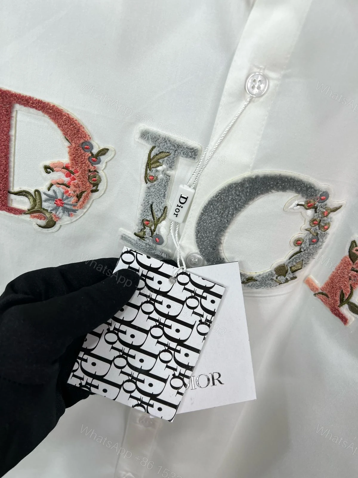View 10 of FIRST COPY CHRISTIAN DIOR IMPORTED LYCRA FABRIC FULL SLEEVE SHIRT