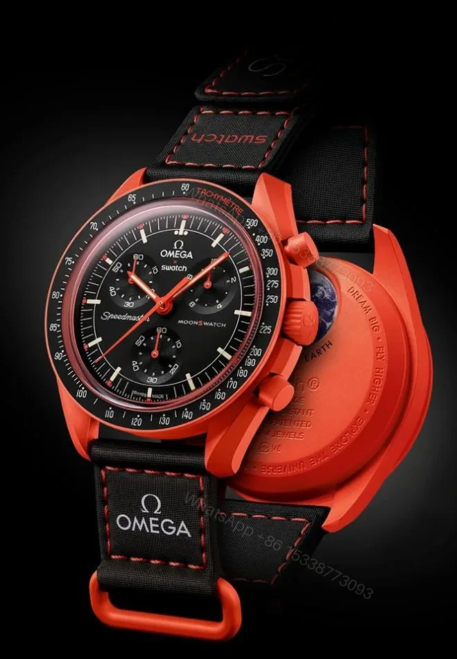 View 3 of Omega × Swatch MoonSwatch Mission