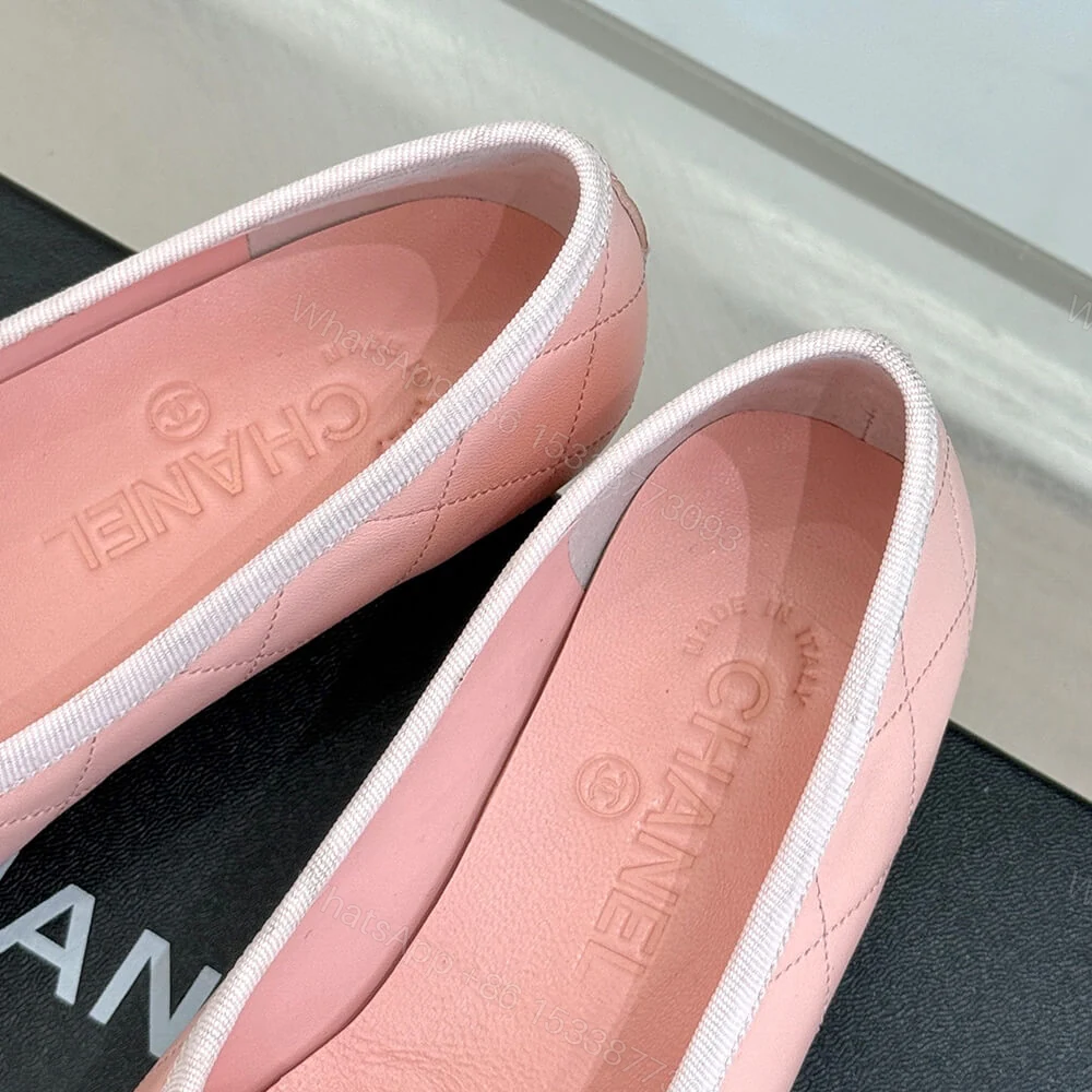 View 8 of CHANEL Quilted Ballerina Flats