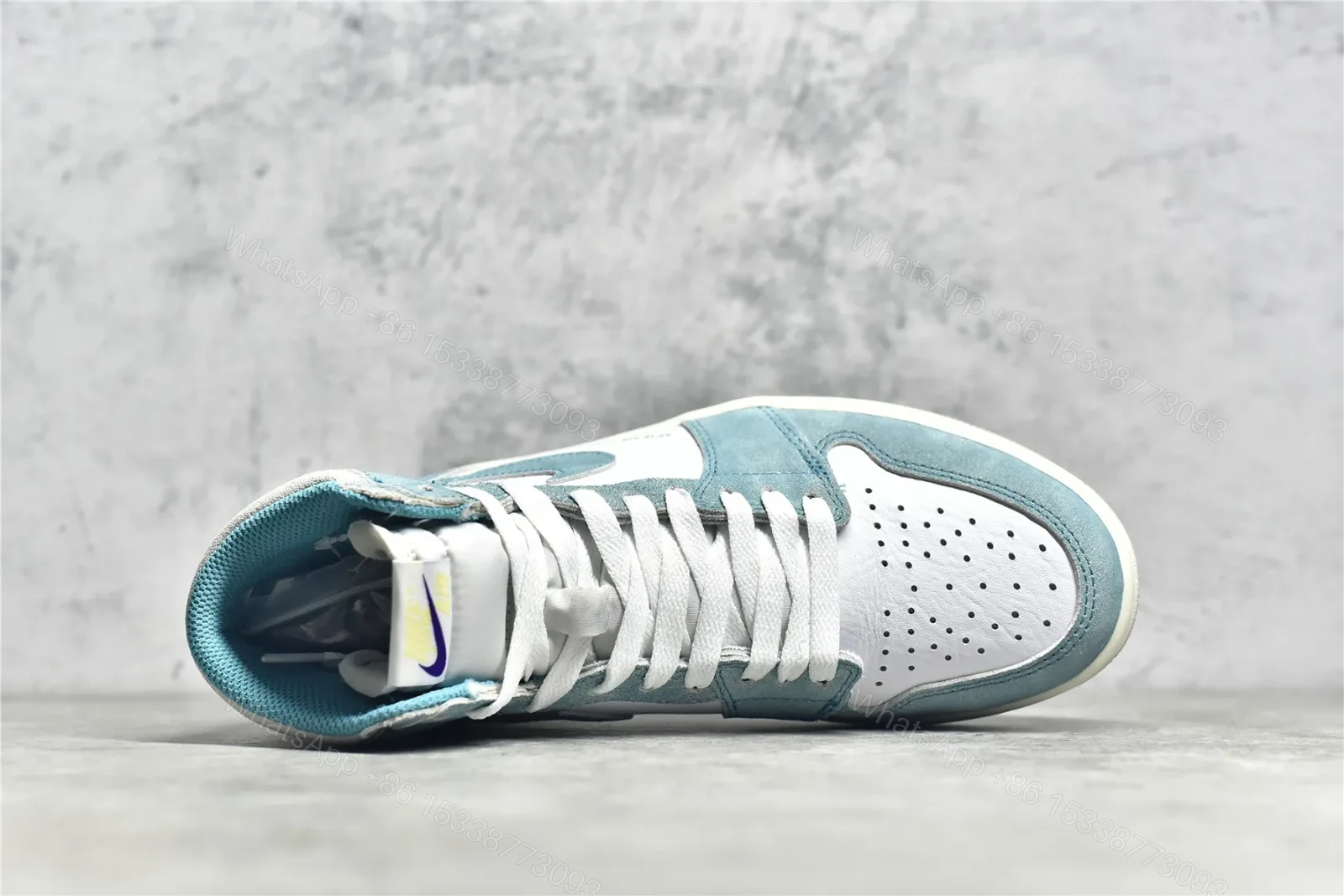 View 6 of Air Jordan 1 Retro High “Turbo Green” Reps