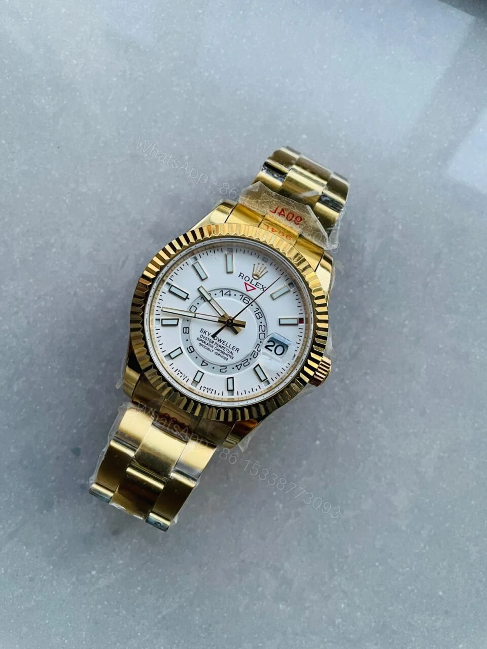 View 5 of Noob FACTORY 1:1 Rolex Skydweller SS/YG Best Edition White Dial A23J
