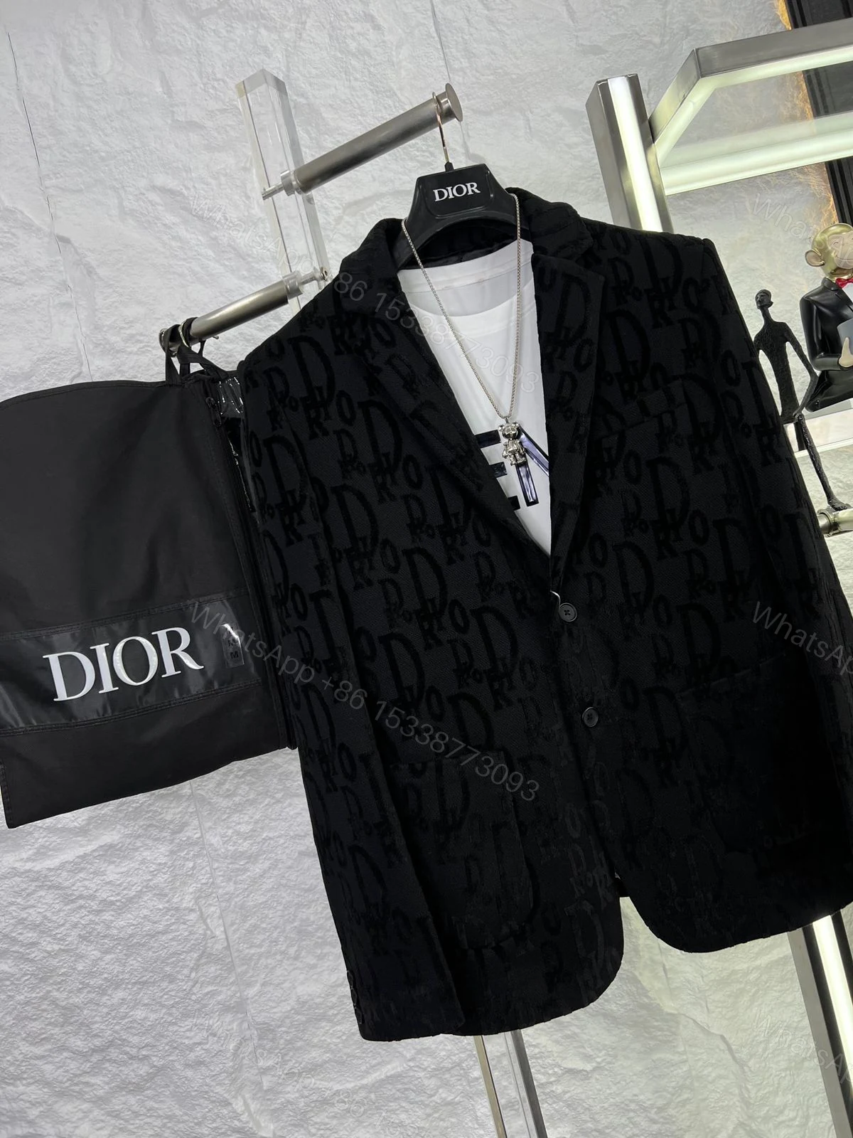 View 5 of FIRST COPY DIOR IMPORTED FABRIC BLAZERS FOR MEN