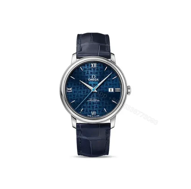 View 2 of Omega De Ville Orbis Commemorative Edition Blue Dial Stainless Steel Watch 424.10.40.20.03.003