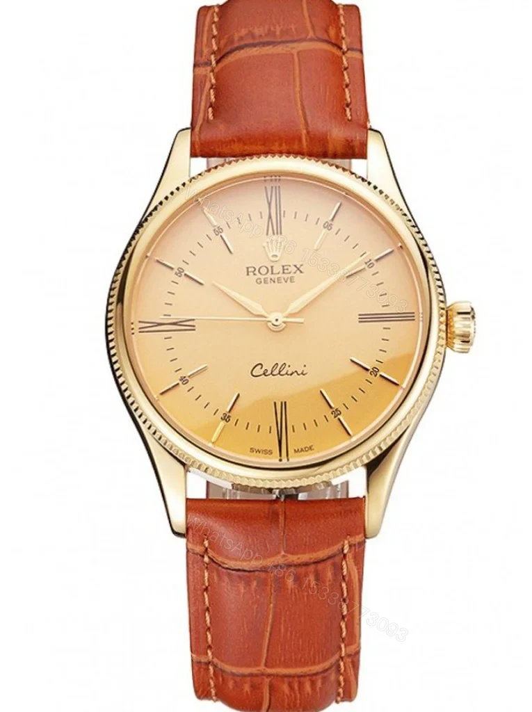 Superclone Rolex Cellini Gold Dial REP016798 — view 1
