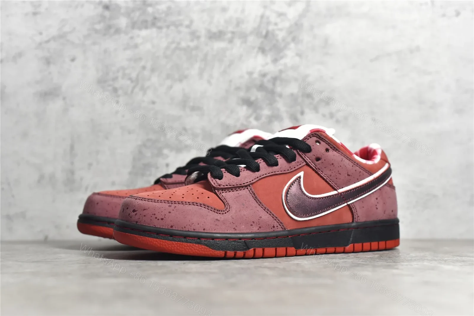 View 2 of UA Nike Dunk SB Low Red Lobster Replicas