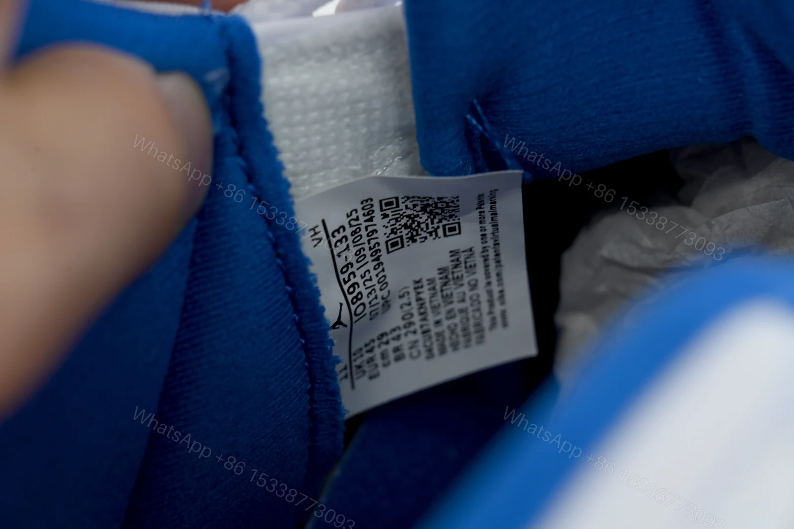 View 4 of Air Jordan 11 Retro Sports Blue I08959-133