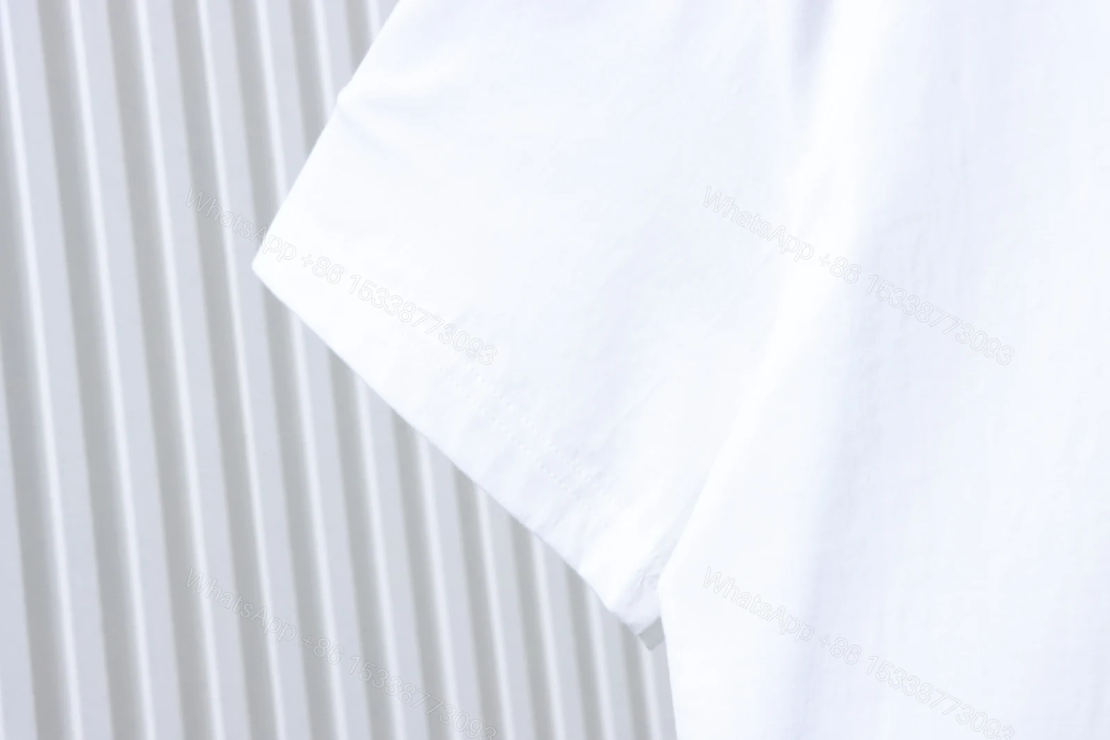 View 5 of Stussy black 8-ball print short-sleeved shirt white