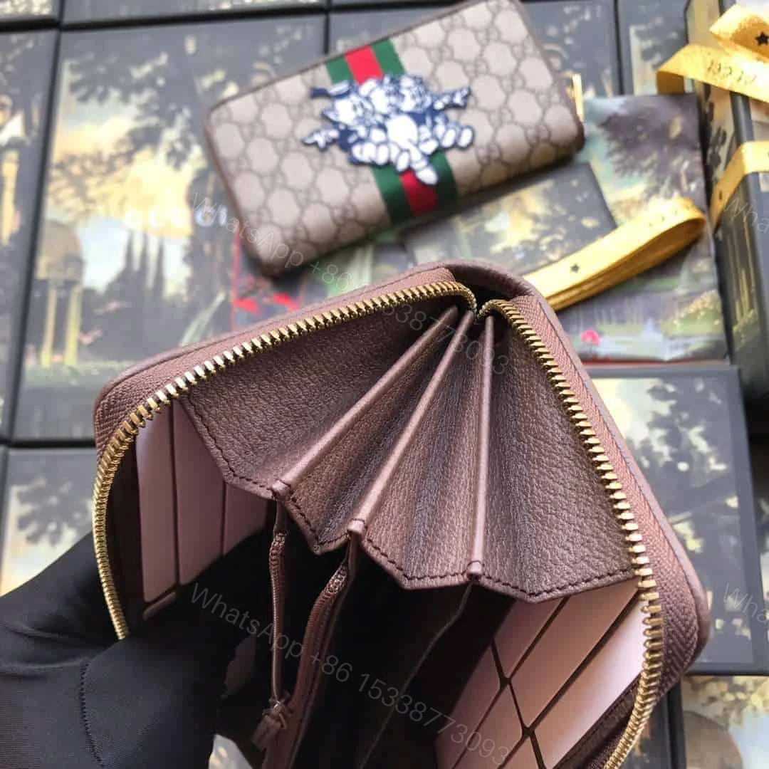 View 4 of GUCCI OPHIDIA GG ZIP AROUND WALLET