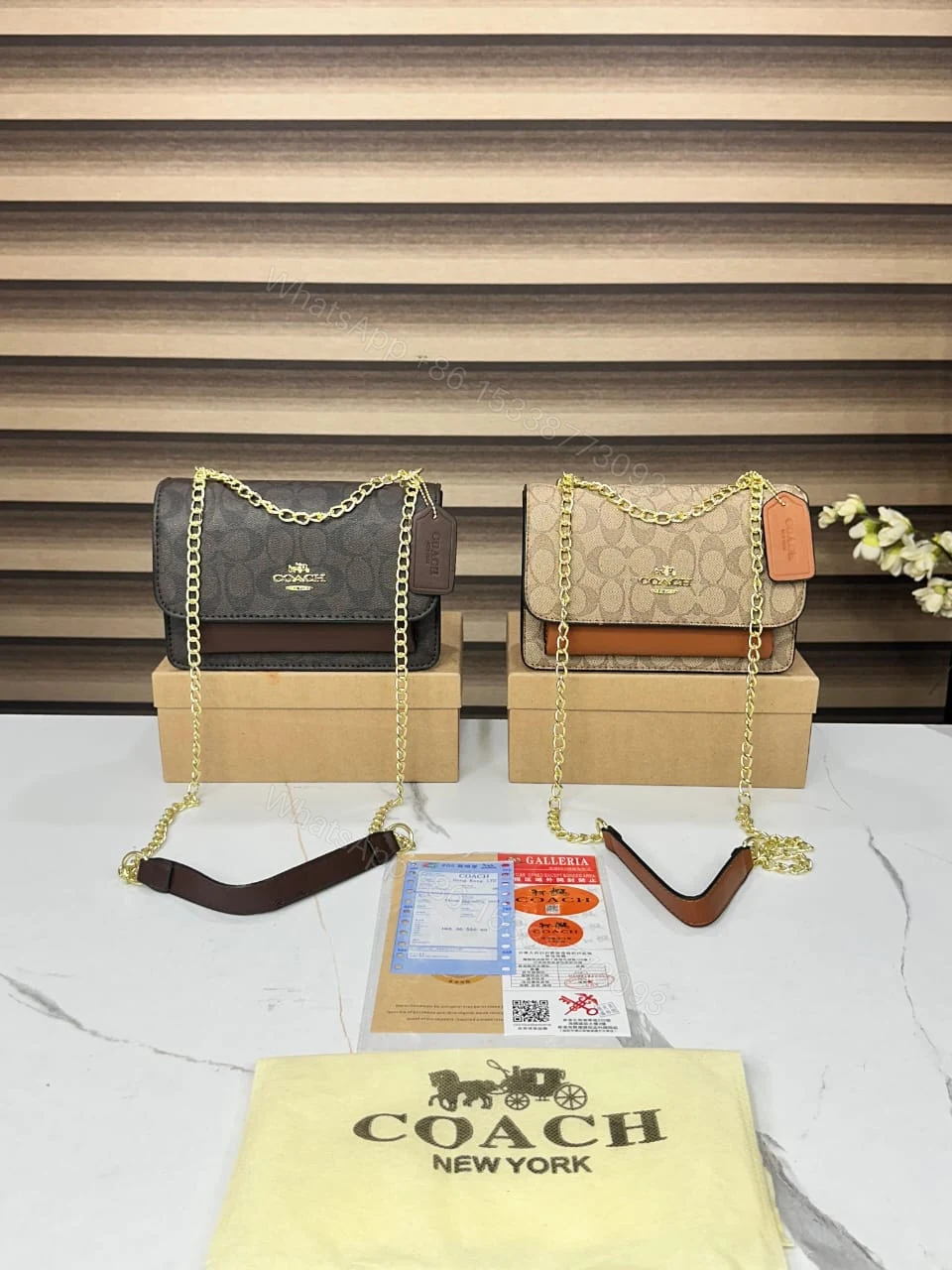 View 5 of FIRST COPY Coach Klare Signature Crossbody Bag