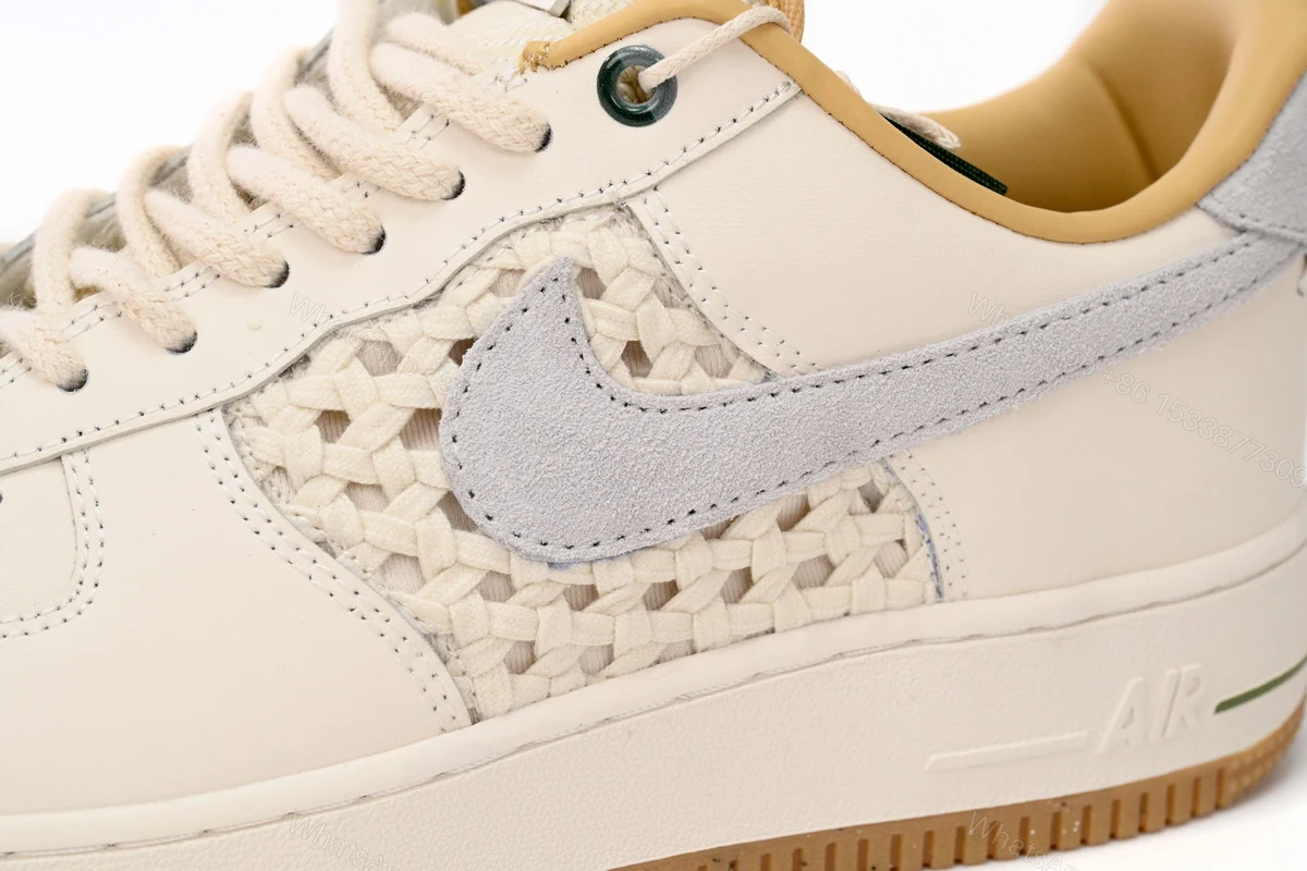 View 6 of Nike Air Force 1 Low '07 Premium NAI-KE Bamboo Weave FN0369-101
