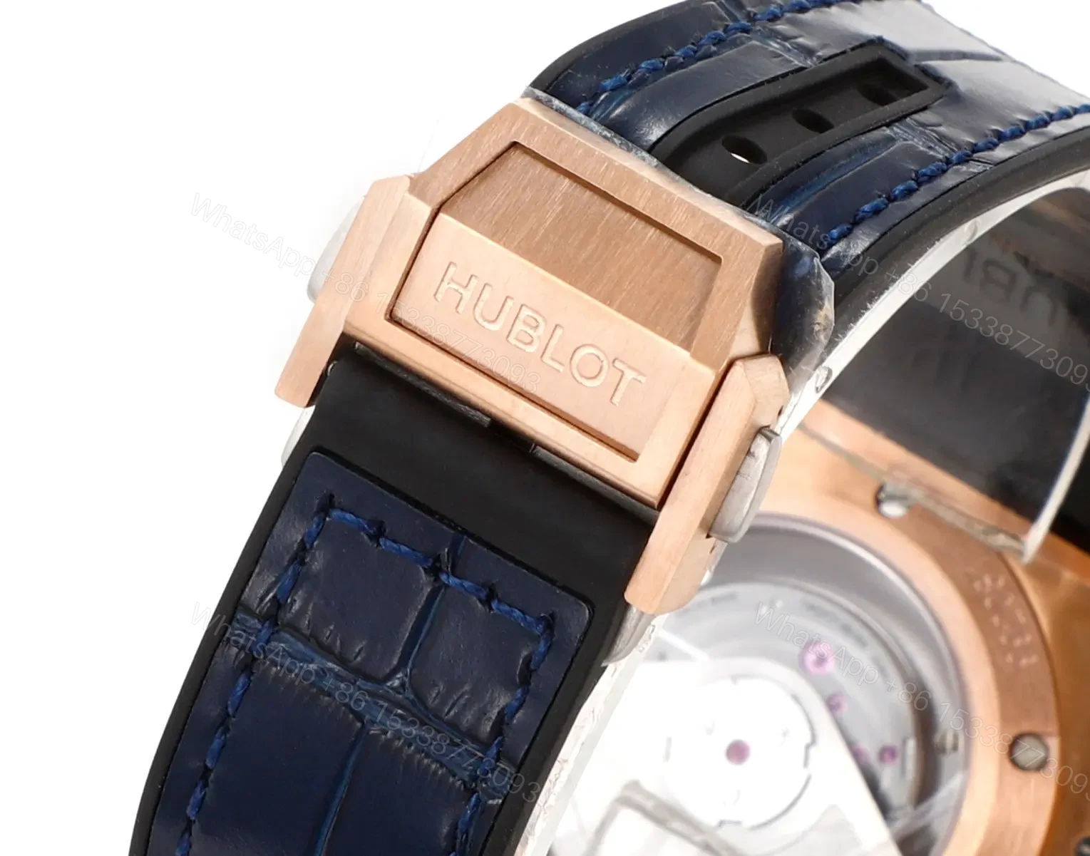 View 8 of Hublot Big Bang Blue Rose Gold Watch