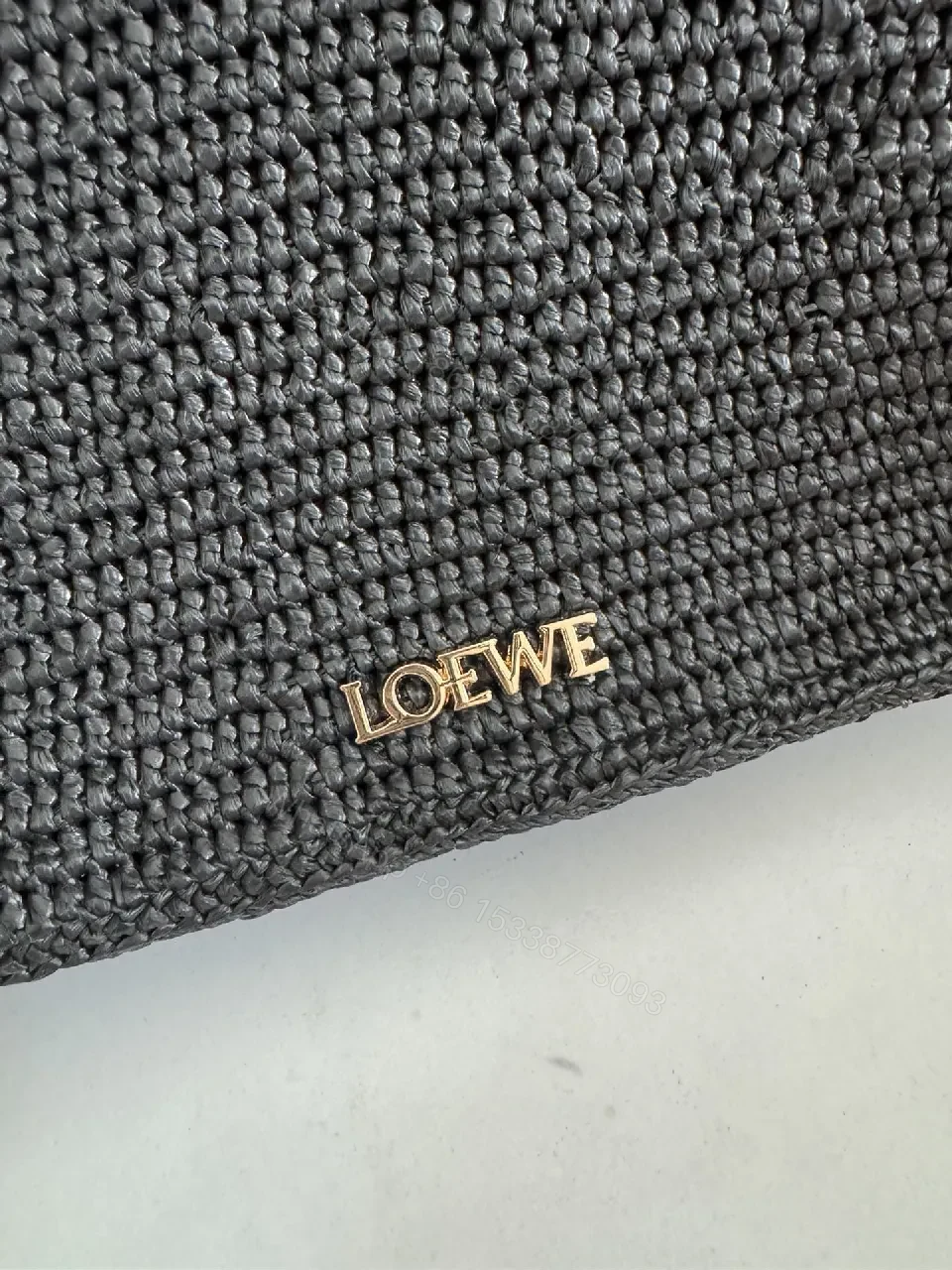 View 3 of Knotted Texture Black Chain Handbag – Luxe, All‐Day Chic