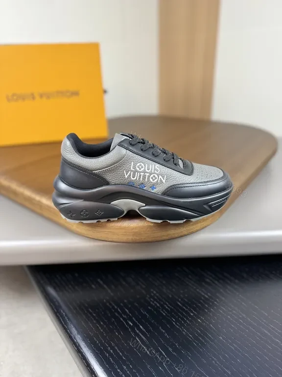 Louis Vuittonâ€“Inspired Luxury Sneaker: Allâ€‘Day Comfort, Premium Mix Materials — view 1