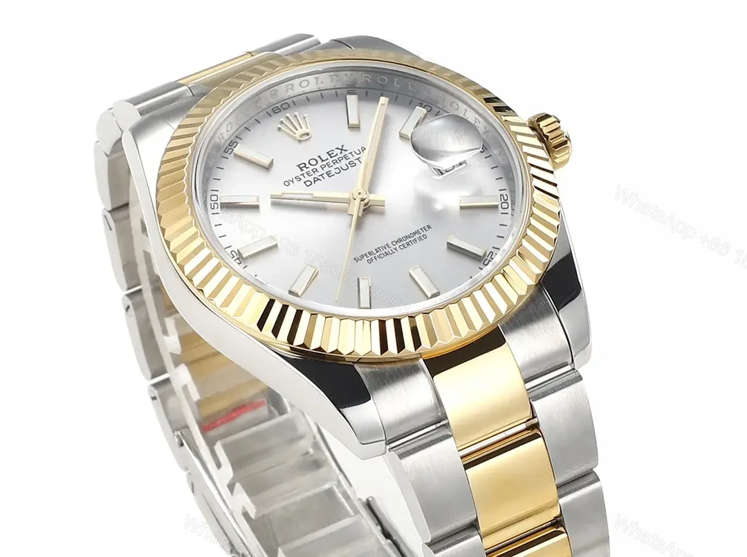 View 5 of DJ Factory Clean Factory JVS Rolex Datejust Silver Two-Tone Watch