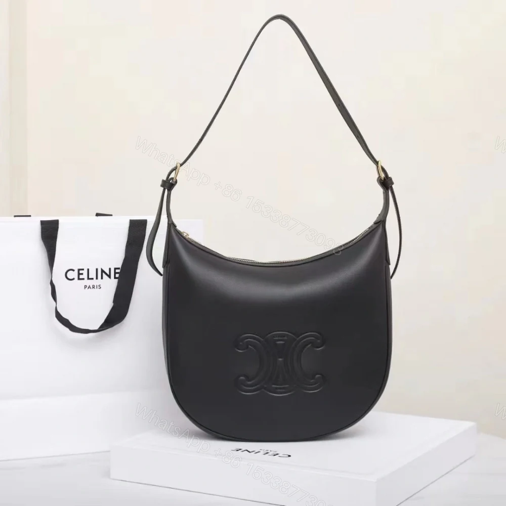 高仿Celine*Heloise系列腋下包114713黑色免檢版 — view 1