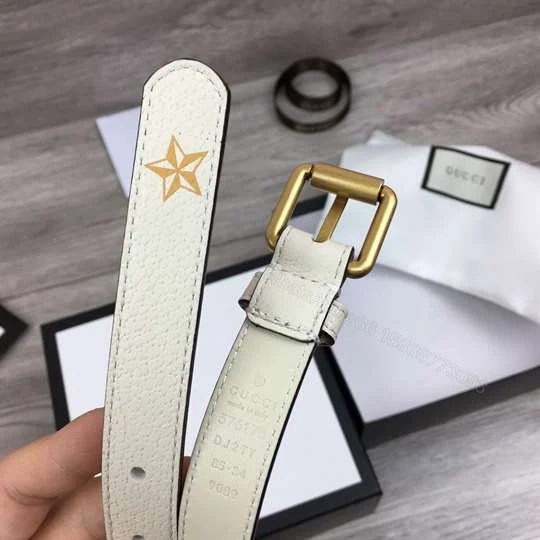 View 8 of GUCCI BELT WITH BEES AND STARS PRINT – B34