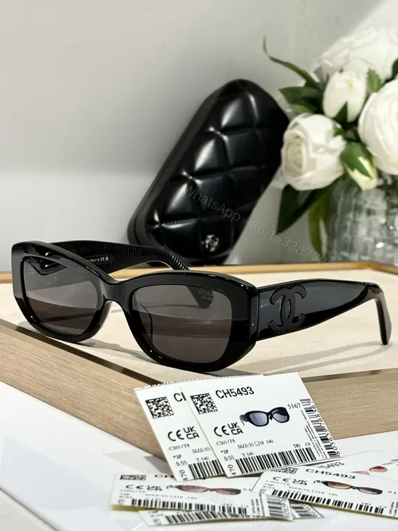 View 3 of Soft Blush Acetate Sunglasses â€“ Luxe Signature Hardware, UV400 Shield