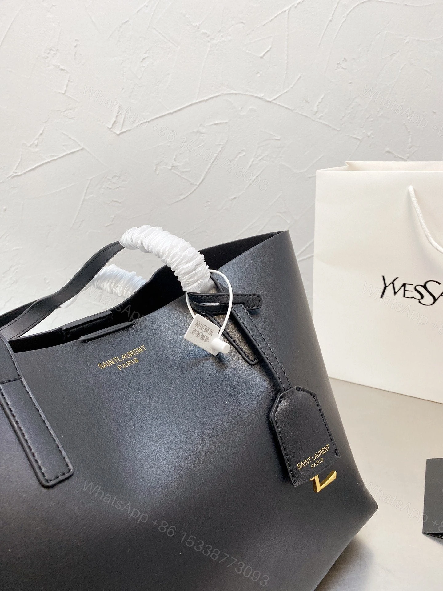 View 4 of Saint Laurent YSL Shopping Bag