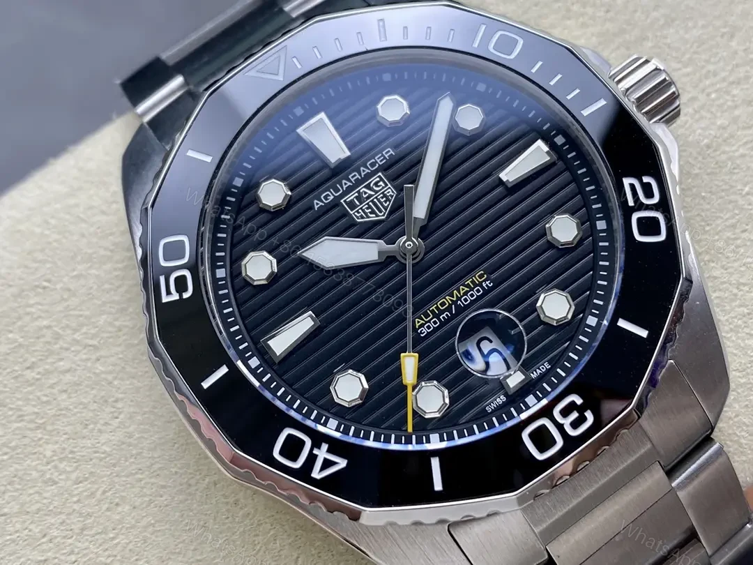 View 2 of TAG Heuer Aquaracer Professional 300 43 Stainless Steel / Black Dial WBP201A.BA0632