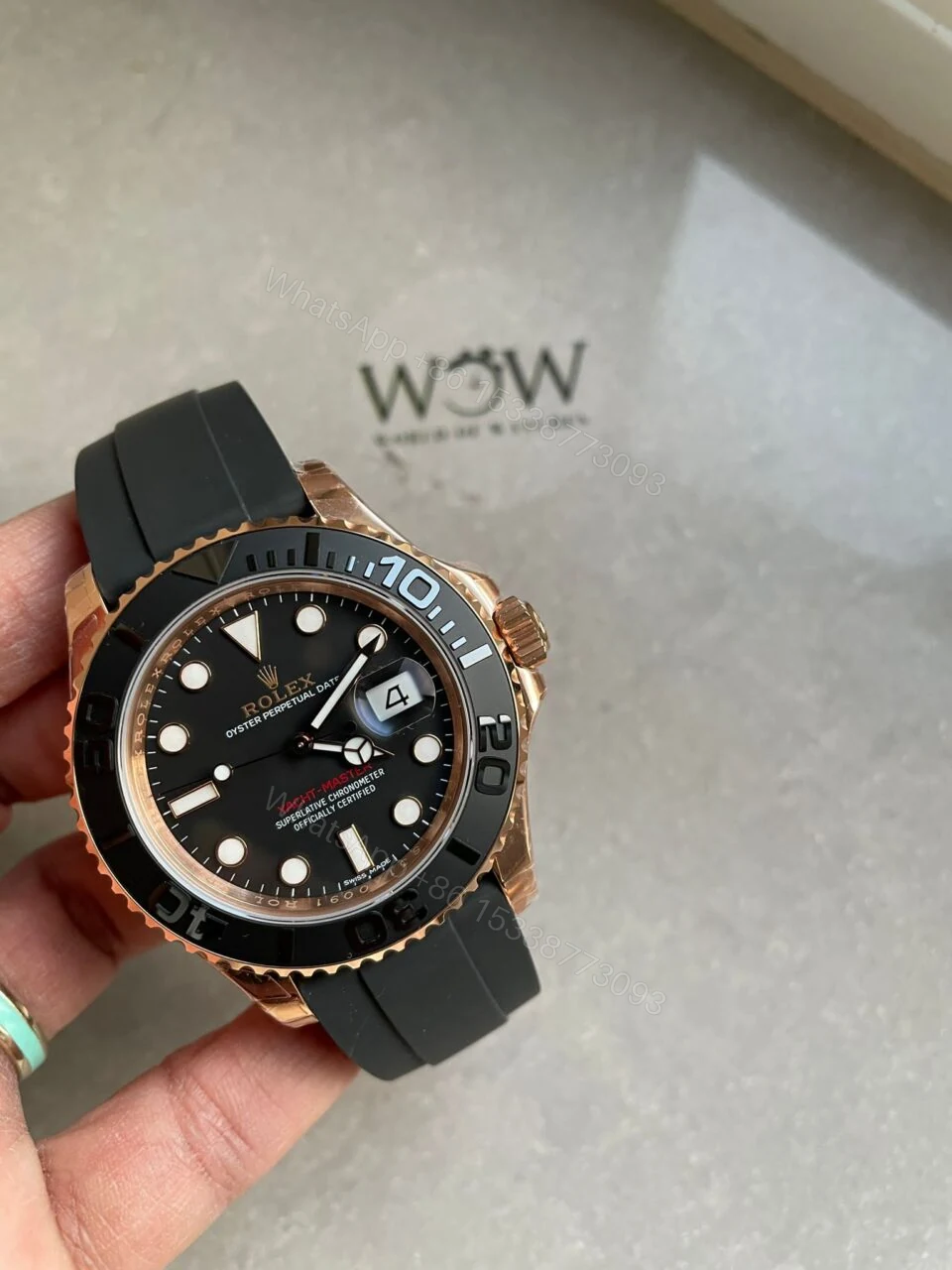View 2 of VSF FACTORY 1:1 Rolex Yacht-Master 126655 Best Edition Black Ceramic Bezel VS3135