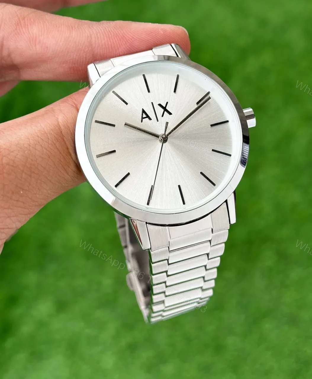 View 2 of Armani Exchange Silver Style