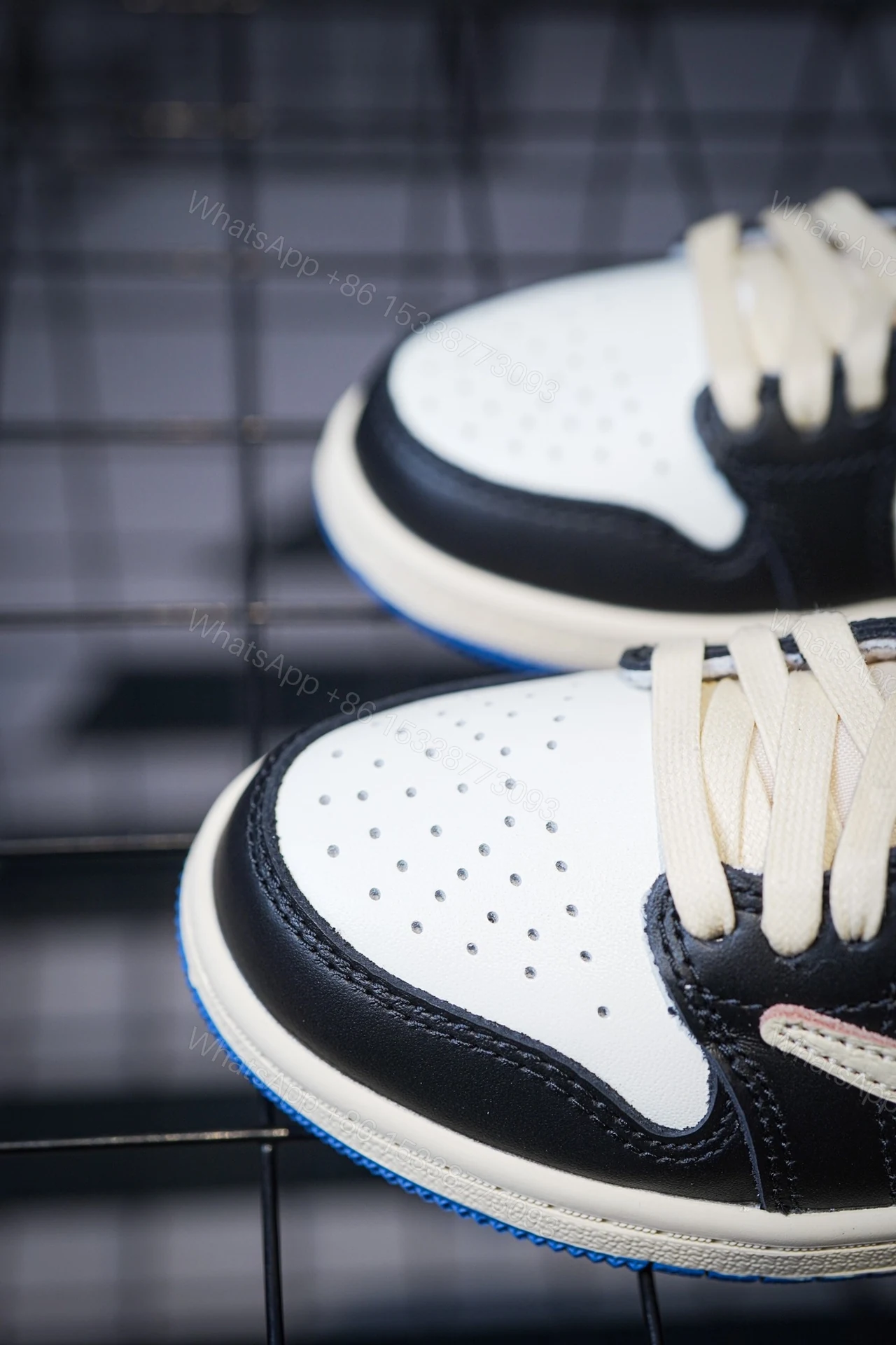 View 7 of Kid Shoes TS x Air Jordan 1 Low Fragment