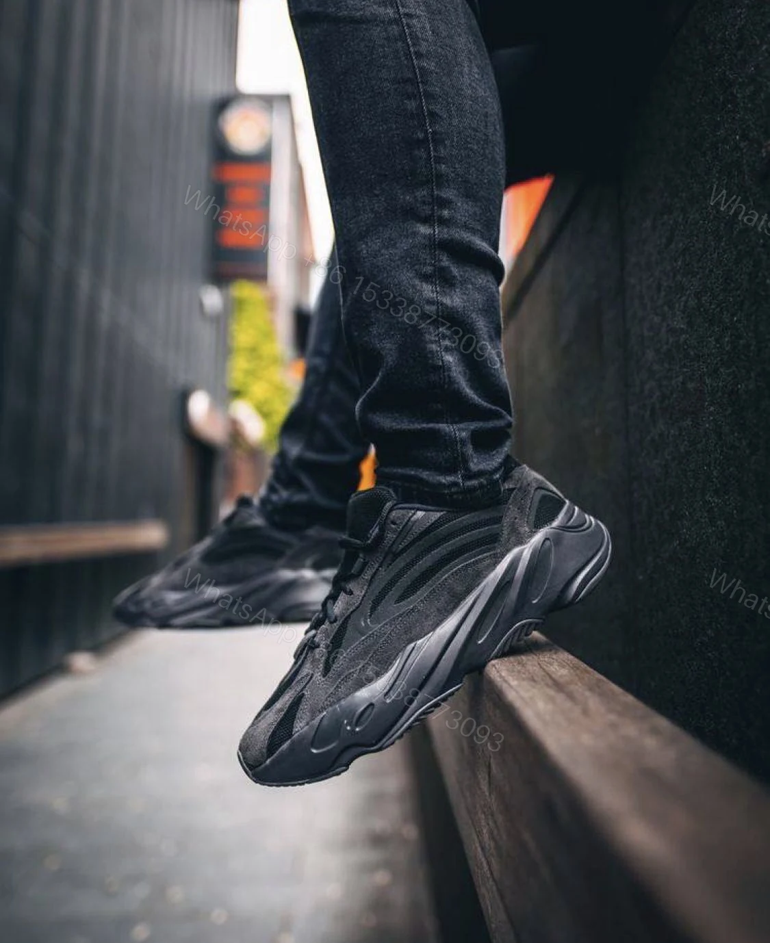 View 4 of FIRST COPY ADIDAS YEEZY 700 V2 VANTA SHOES FOR MEN