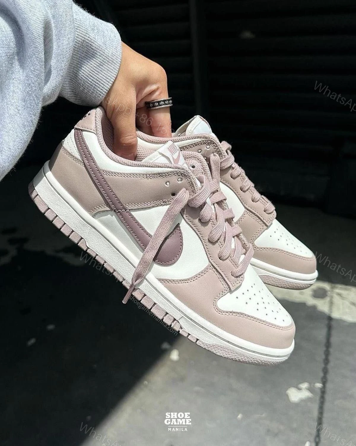 View 8 of FIRST COPY NIKE SB DUNK DIFFUSED TAUPE FOR MEN