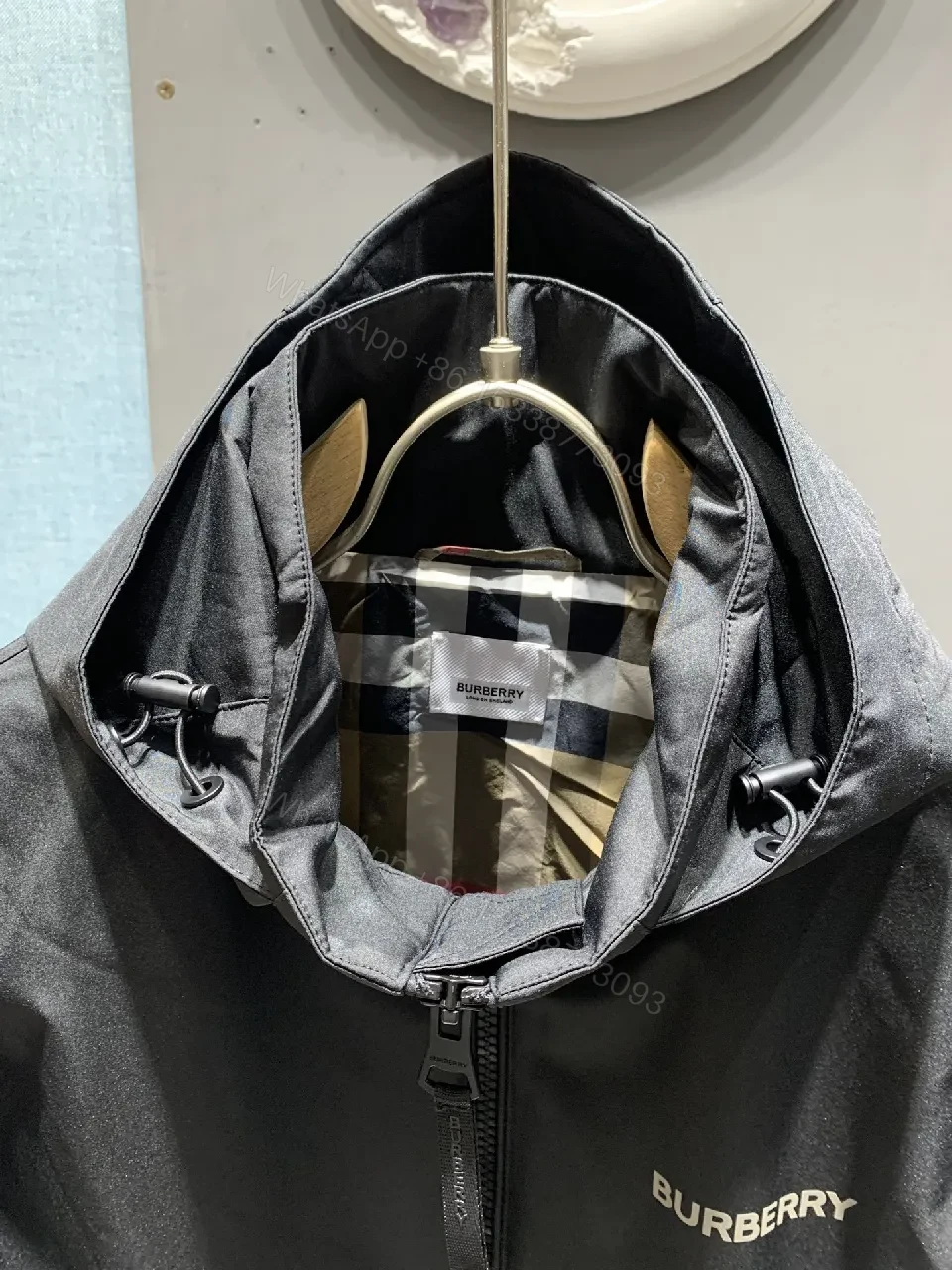 View 5 of Black Packable Windbreaker: Modern, Lightweight Protection