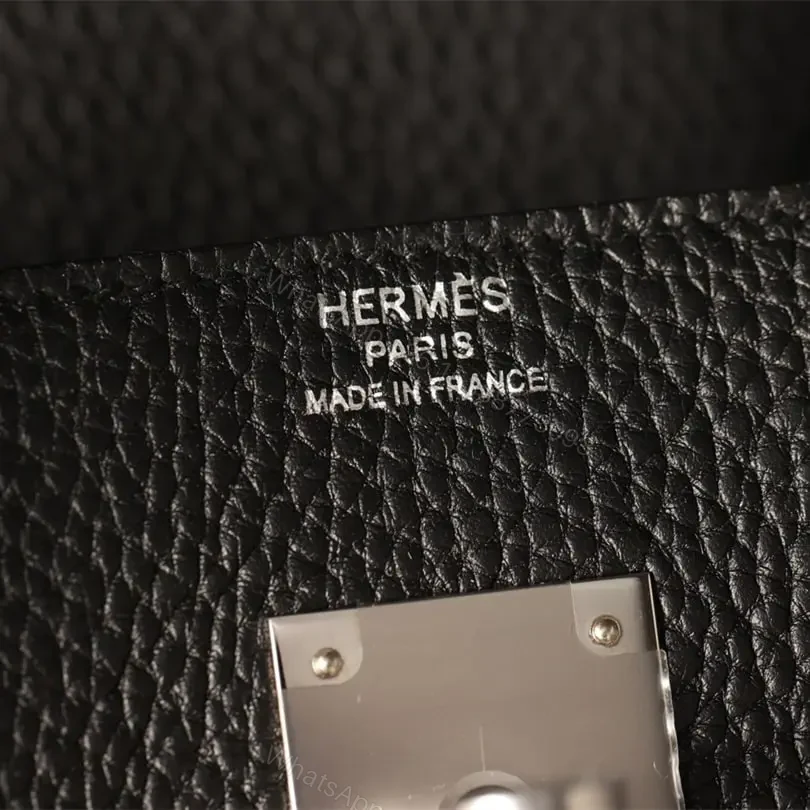 View 11 of 高仿Hermes*Birkin30黑色銀扣免檢版