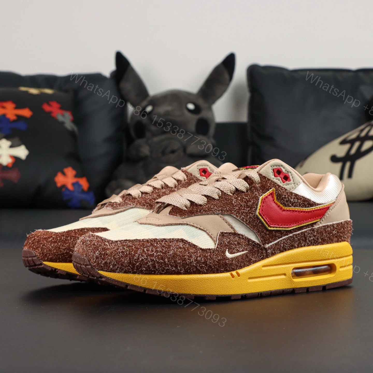 View 8 of Air Max 1 .SWOOSH Low Poly Big Head Origins Reps