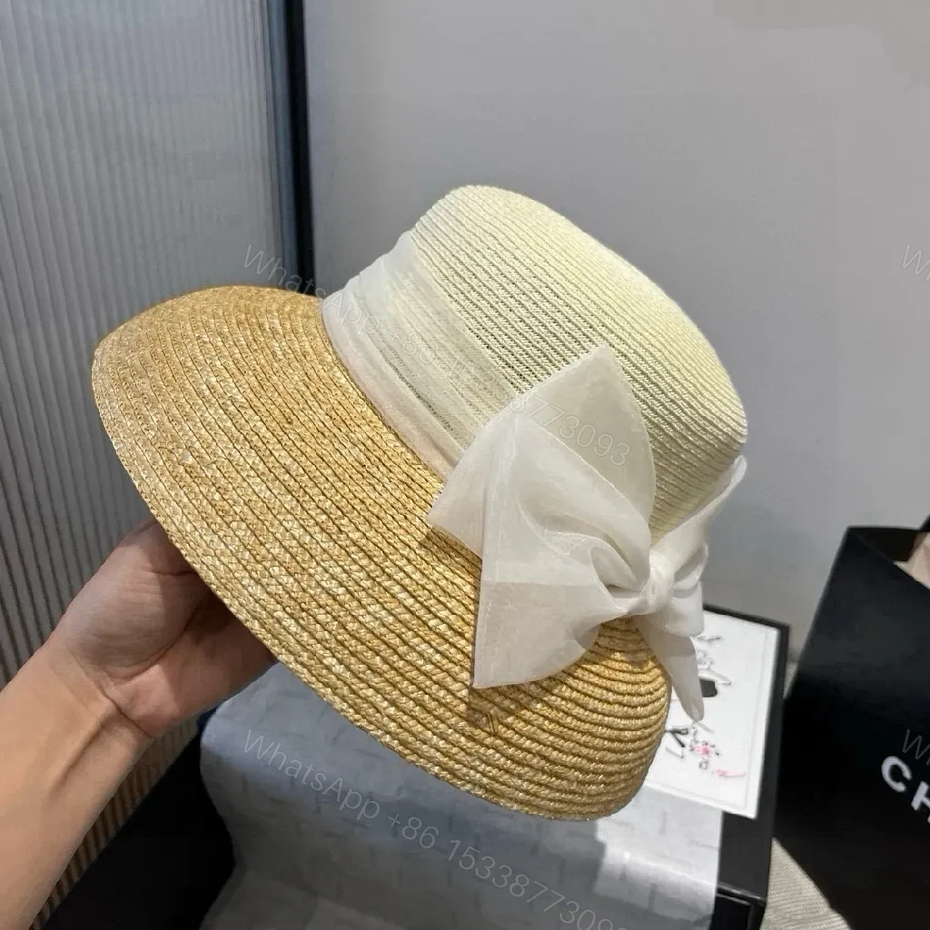 View 2 of Soft-Straw Wide Brim Hat: Coastal Chic, All-Day Comfort